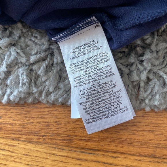 Ralph Lauren Baby Two Set Blue Dress - Picture 8 of 9